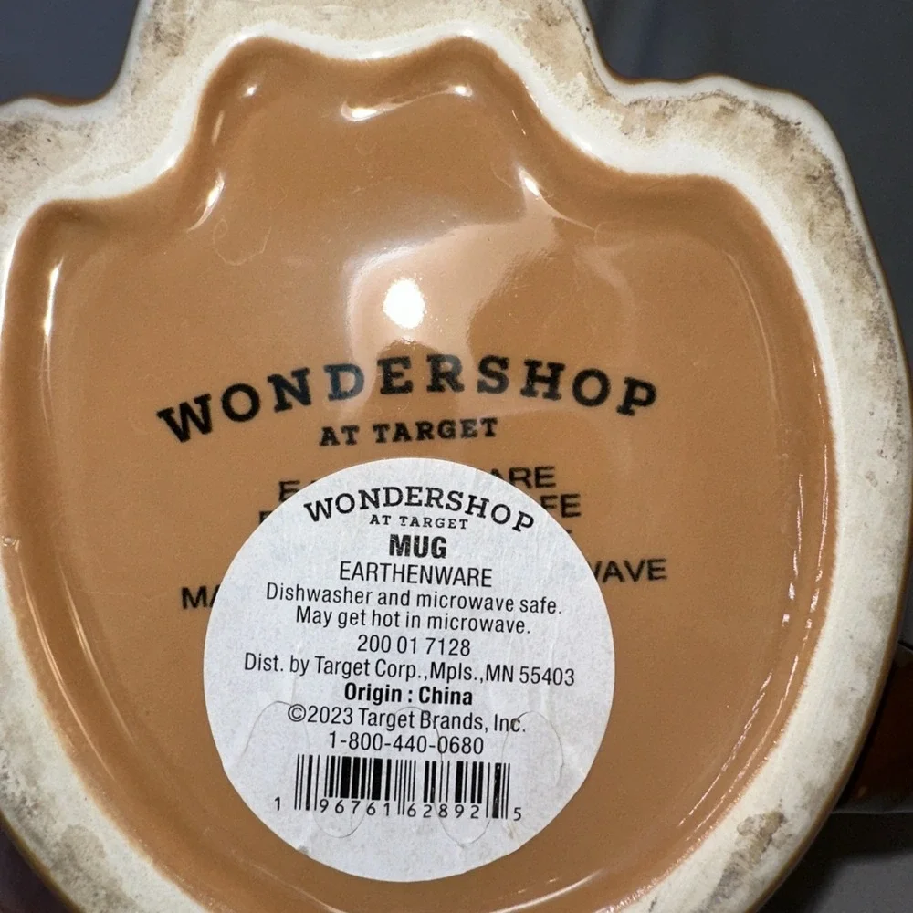 Target Wondershop Pug Figural Mug 2023 Christmas Lights Dog Coffee Earthenware